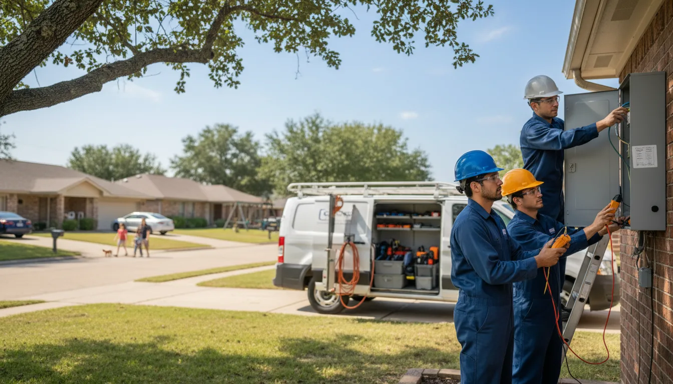 Certified electrician providing emergency electrical services in Richfield, WI